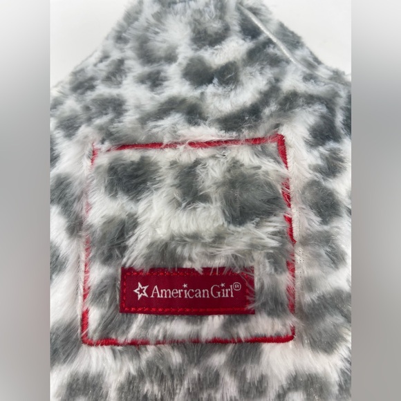 AMERICAN GIRL: Wish Pillow, Gray/White Animal Print Star. With tags, 2015 - Picture 2 of 9